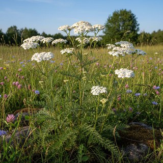 6. Ryllik (Achillea millefolium) Staude